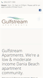 Mobile Screenshot of gulfstreamapartments.com